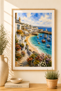 St Ives watercolour print — original wall art by Sundays In Tuscany