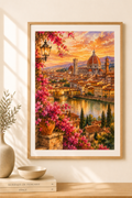 Florence watercolour print — original wall art by Sundays In Tuscany
