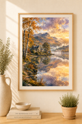 Lake District watercolour print — original wall art by Sundays In Tuscany