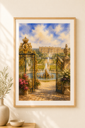 Versailles watercolour print — original wall art by Sundays In Tuscany